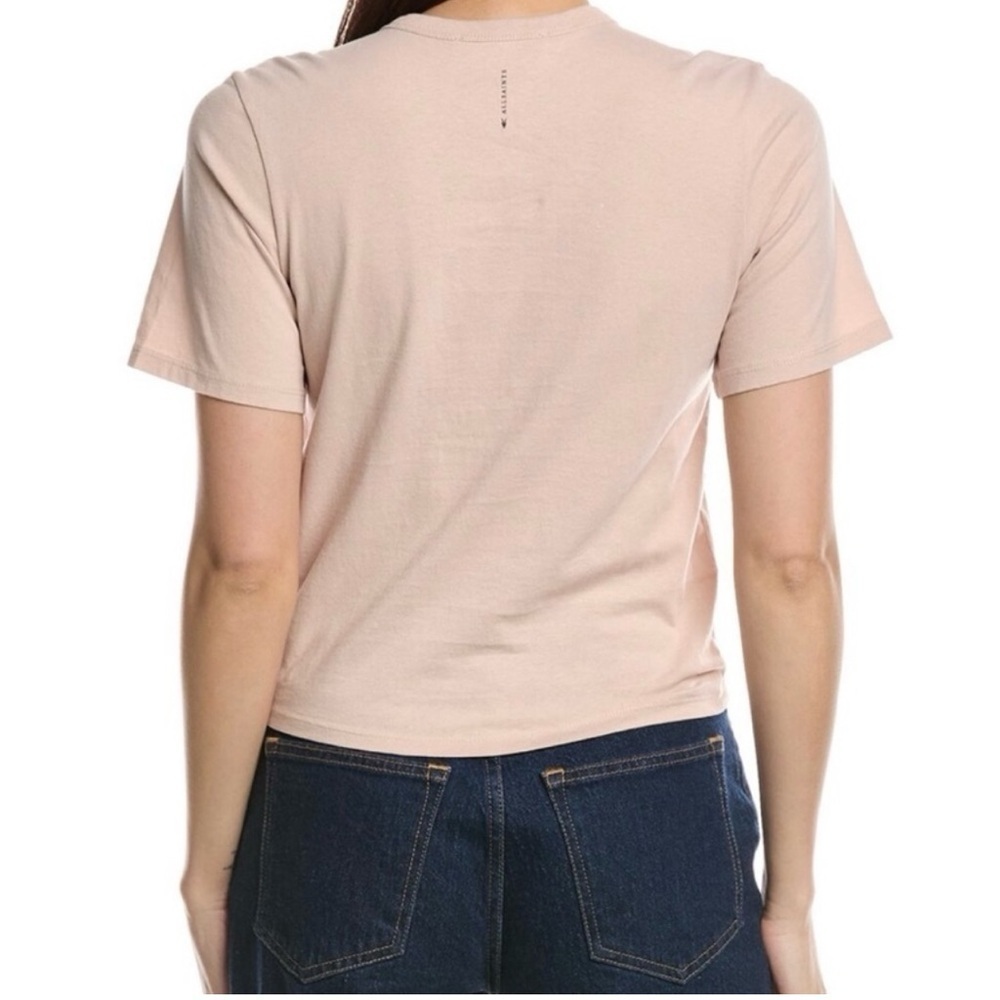 ALLSAINTS Gia Ribbed Long Sleeve T-Shirt - Picture 4 of 6